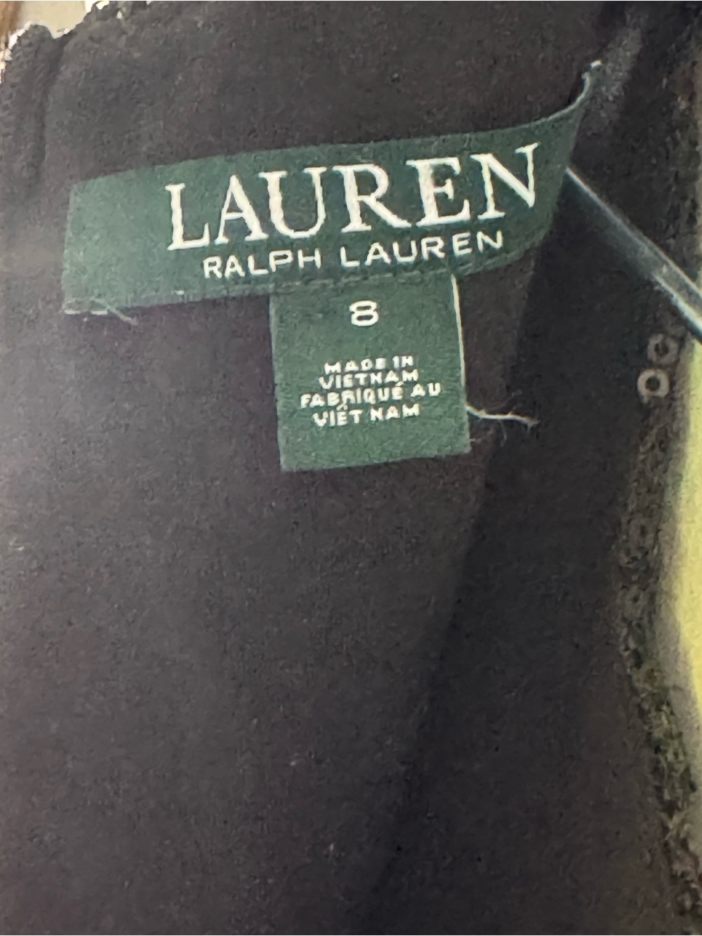 Lauren Ralph Lauren Black Sequin Sleeveless Shift Dress - Picture 11 of 12